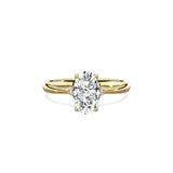 European Solitaire Engagement Ring - The Better Diamonds