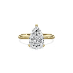 European Solitaire Engagement Ring - The Better Diamonds
