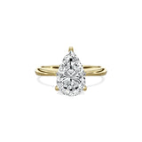 European Solitaire Engagement Ring - The Better Diamonds