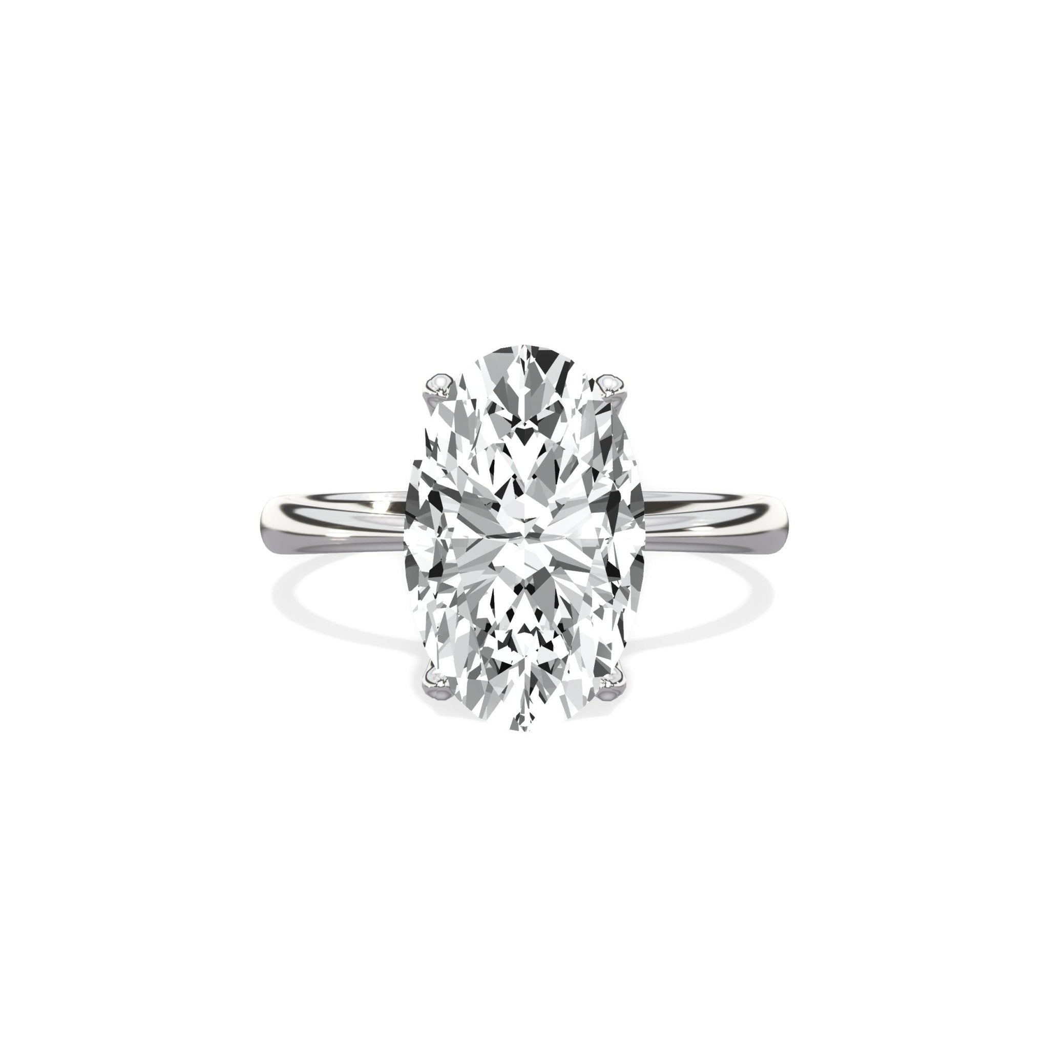 European Solitaire Engagement Ring - The Better Diamonds