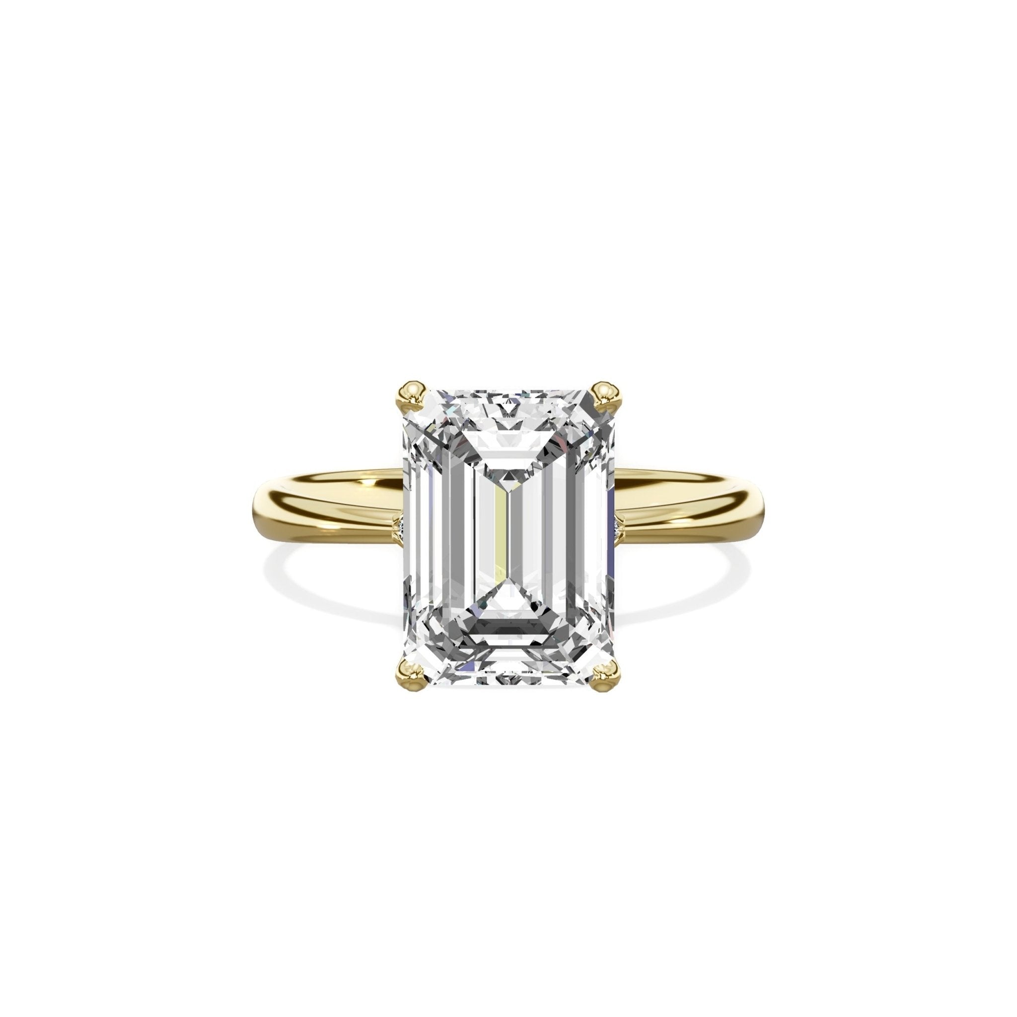 European Solitaire Engagement Ring - The Better Diamonds