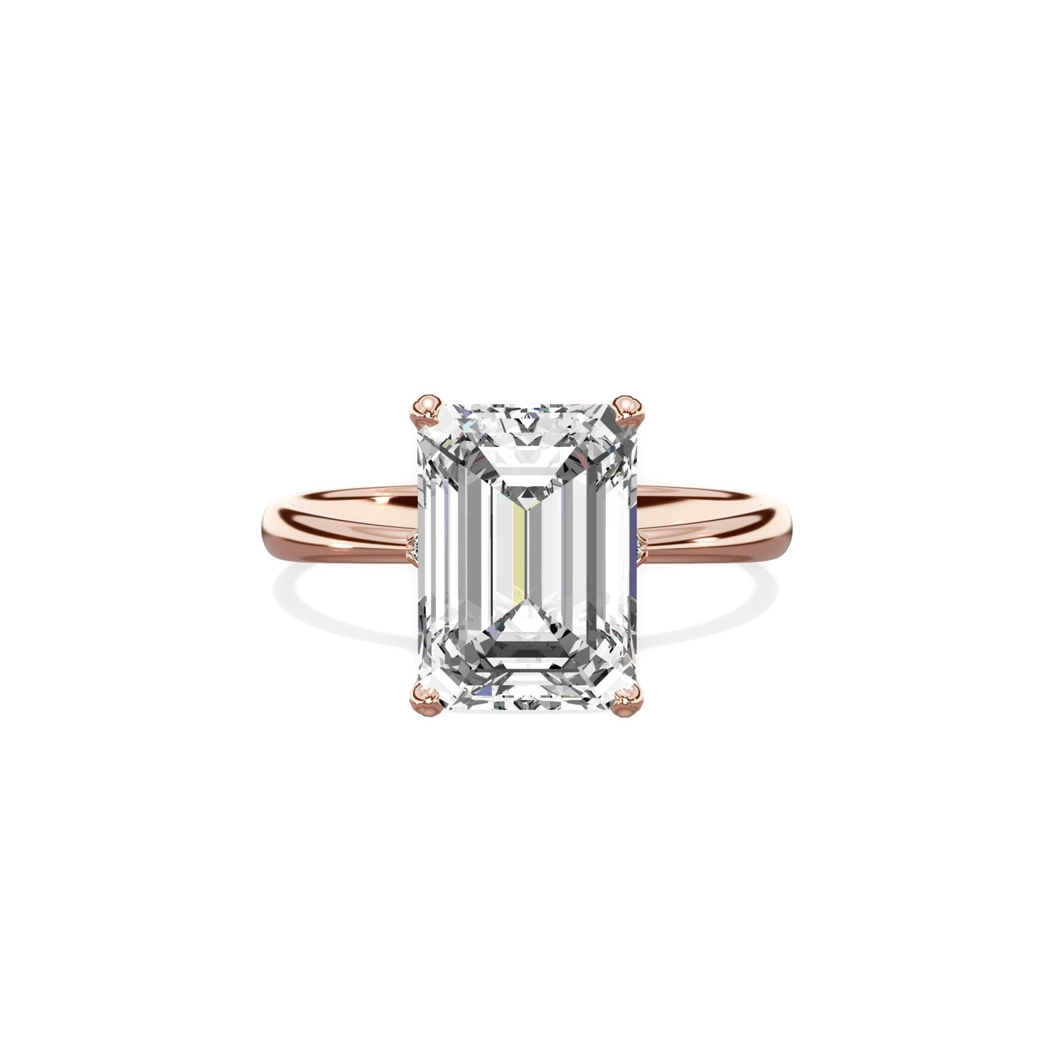 European Solitaire Engagement Ring - The Better Diamonds