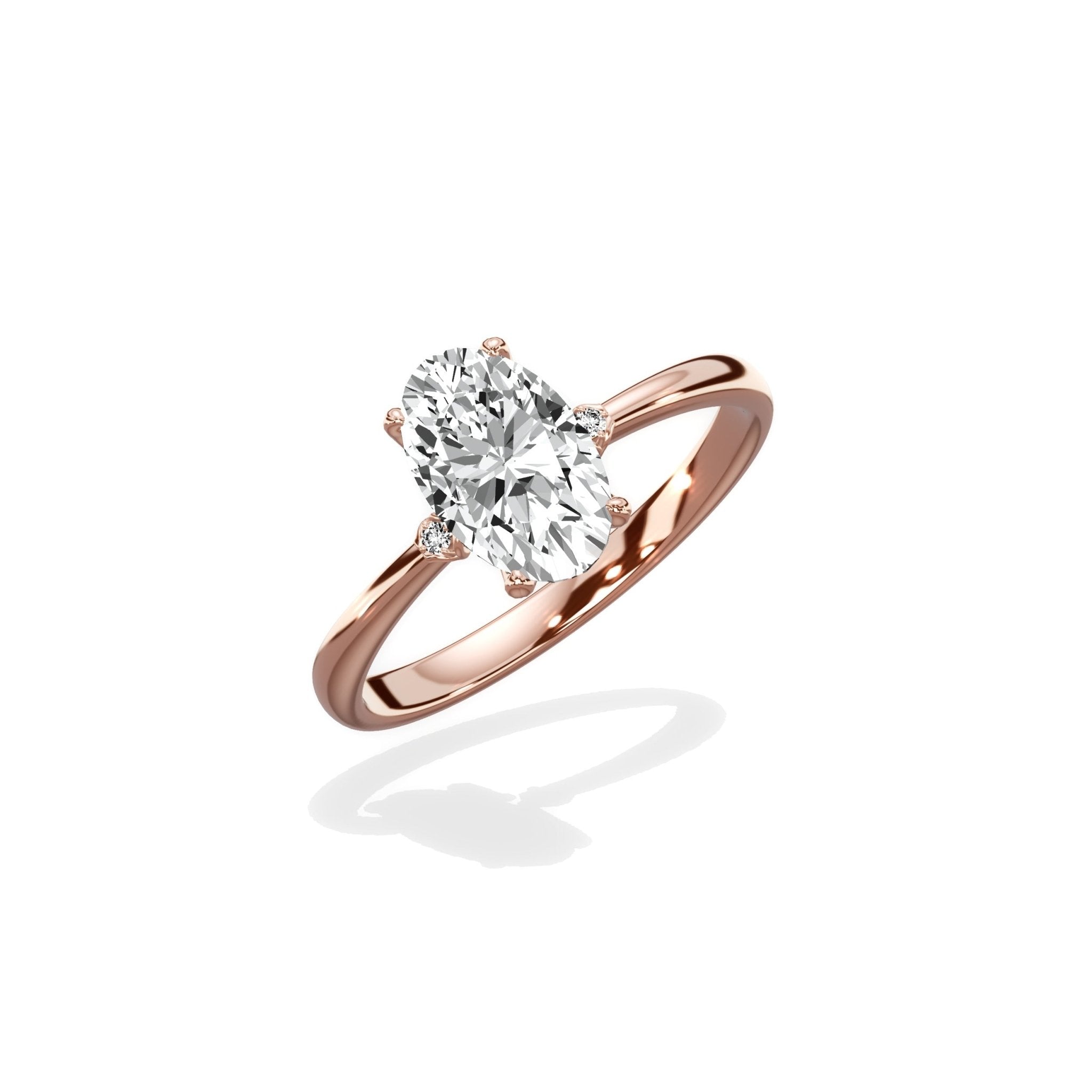 European Solitaire Engagement Ring - The Better Diamonds