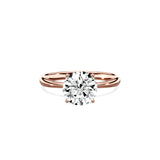 European Solitaire Engagement Ring - The Better Diamonds
