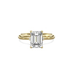 European Solitaire Engagement Ring - The Better Diamonds