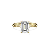European Solitaire Engagement Ring - The Better Diamonds