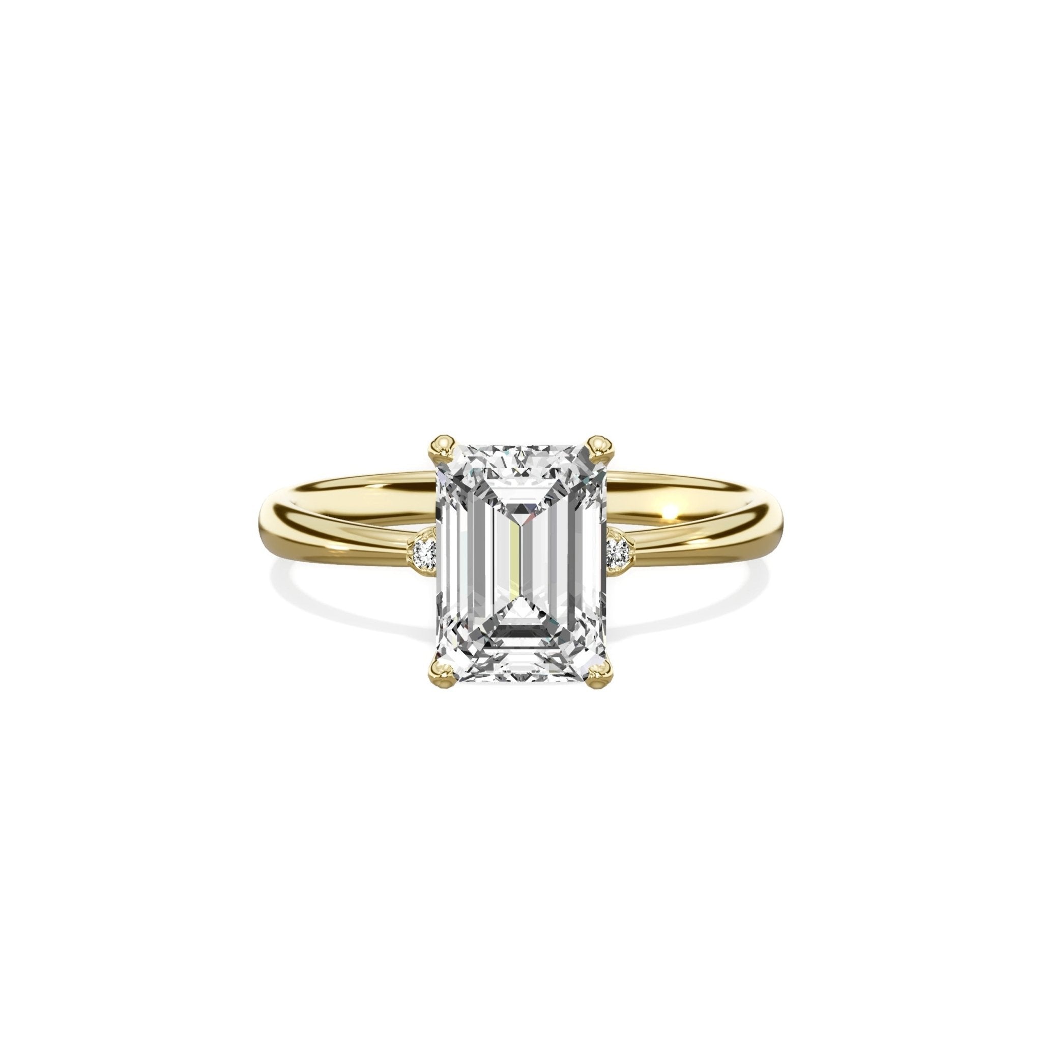 European Solitaire Engagement Ring - The Better Diamonds
