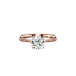European Solitaire Engagement Ring - The Better Diamonds