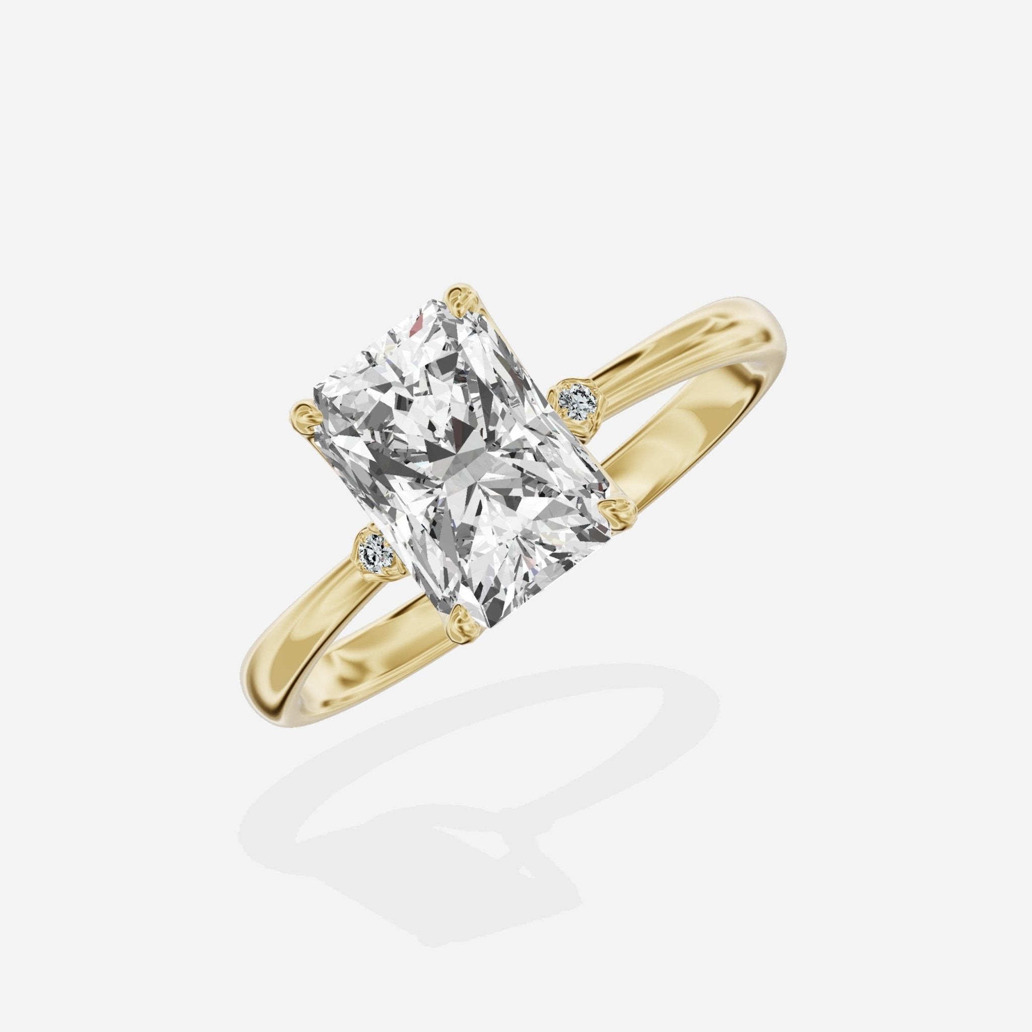 European Solitaire Engagement Ring - The Better Diamonds