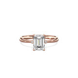 European Solitaire Engagement Ring - The Better Diamonds