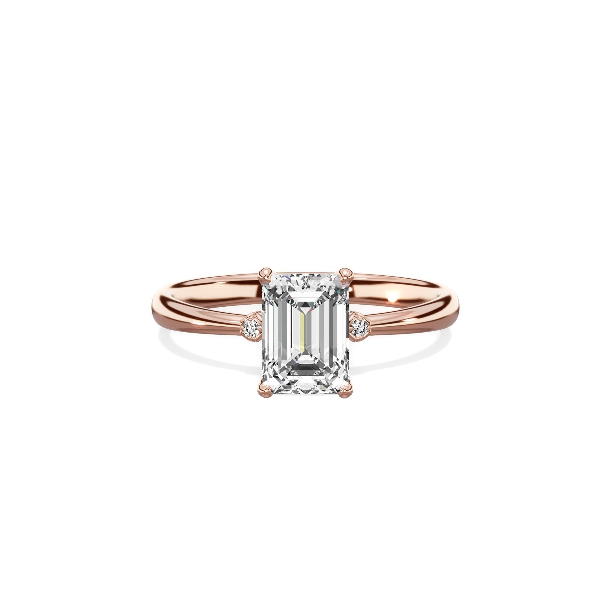 European Solitaire Engagement Ring - The Better Diamonds