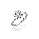 European Solitaire Engagement Ring - The Better Diamonds