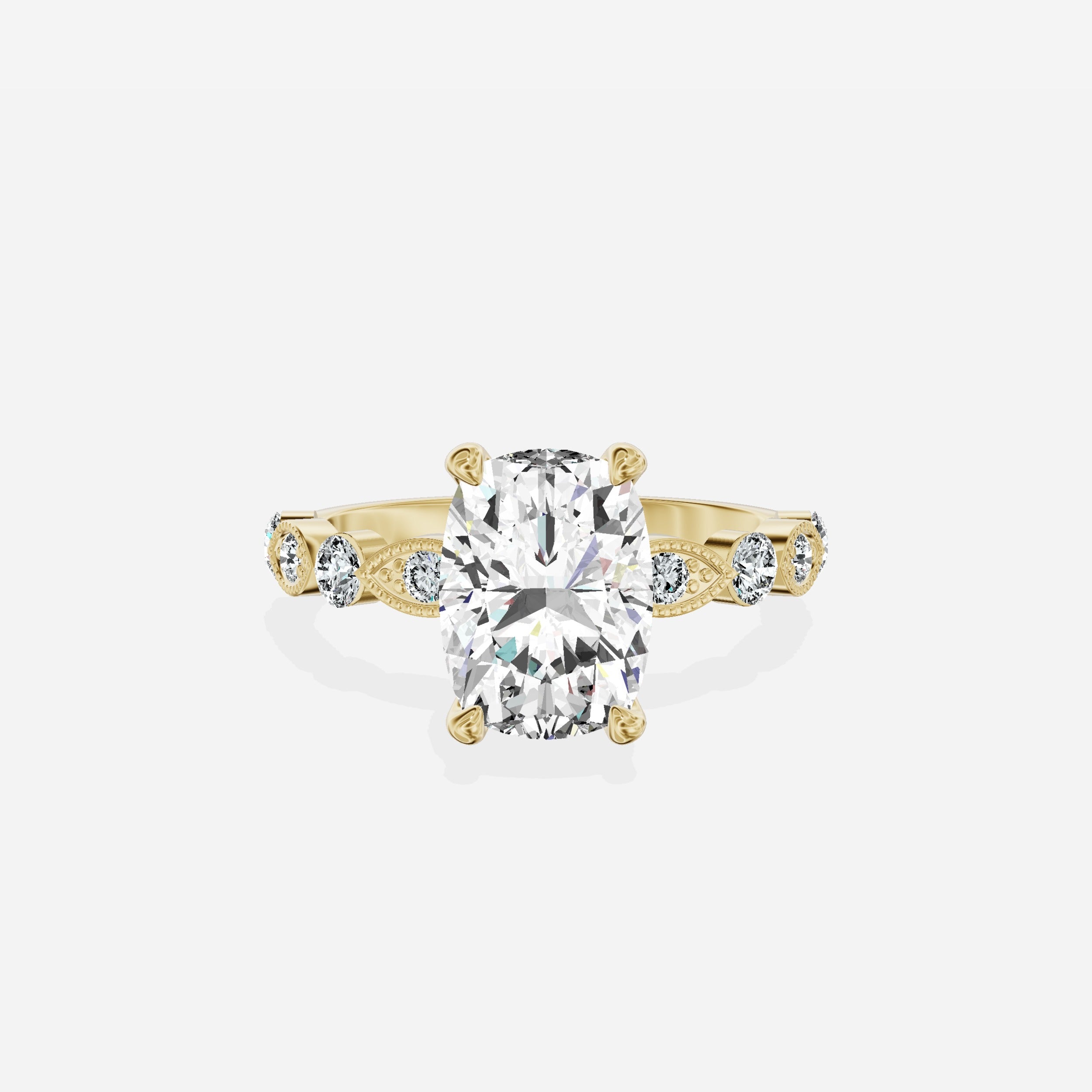 Vintage Solitaire Engagement Ring