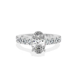 Timeless Hidden Halo Engagement Ring