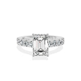 Timeless Hidden Halo Engagement Ring