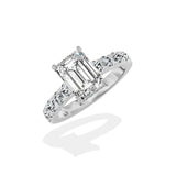 Timeless Hidden Halo Engagement Ring