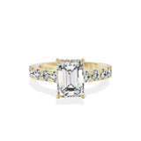 Timeless Hidden Halo Engagement Ring