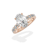 Timeless Hidden Halo Engagement Ring