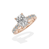 Timeless Hidden Halo Engagement Ring