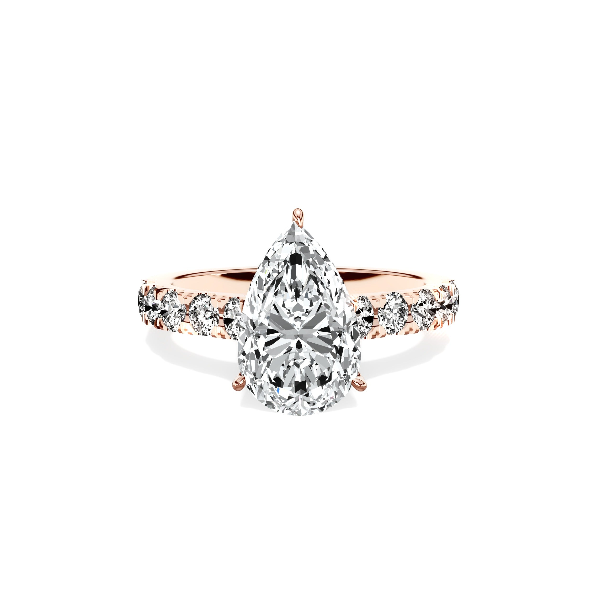 Timeless Hidden Halo Engagement Ring