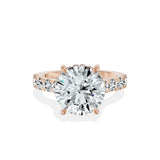 Timeless Hidden Halo Engagement Ring