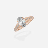 Elle Vintage Style Engagement Ring