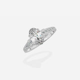Elle Vintage Style Engagement Ring