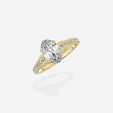 Elle Vintage Style Engagement Ring