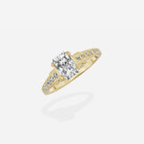 Elle Vintage Style Engagement Ring
