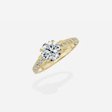 Elle Vintage Style Engagement Ring
