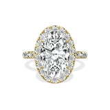 Romantic Halo Engagement Ring - The Better Diamonds