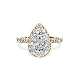 Romantic Halo Engagement Ring - The Better Diamonds
