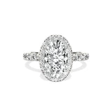 Romantic Halo Engagement Ring - The Better Diamonds