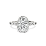 Romantic Halo Engagement Ring - The Better Diamonds