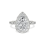 Romantic Halo Engagement Ring - The Better Diamonds