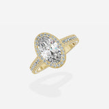 Royalty Vintage Style Engagement Ring