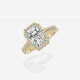 Royalty Vintage Style Engagement Ring