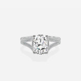 Split Shank Vintage Style Engagement Ring
