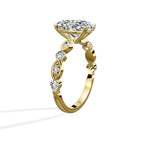 Vintage Solitaire 2.06 ct Oval Engagement Ring in Yellow Gold - The Better Diamonds