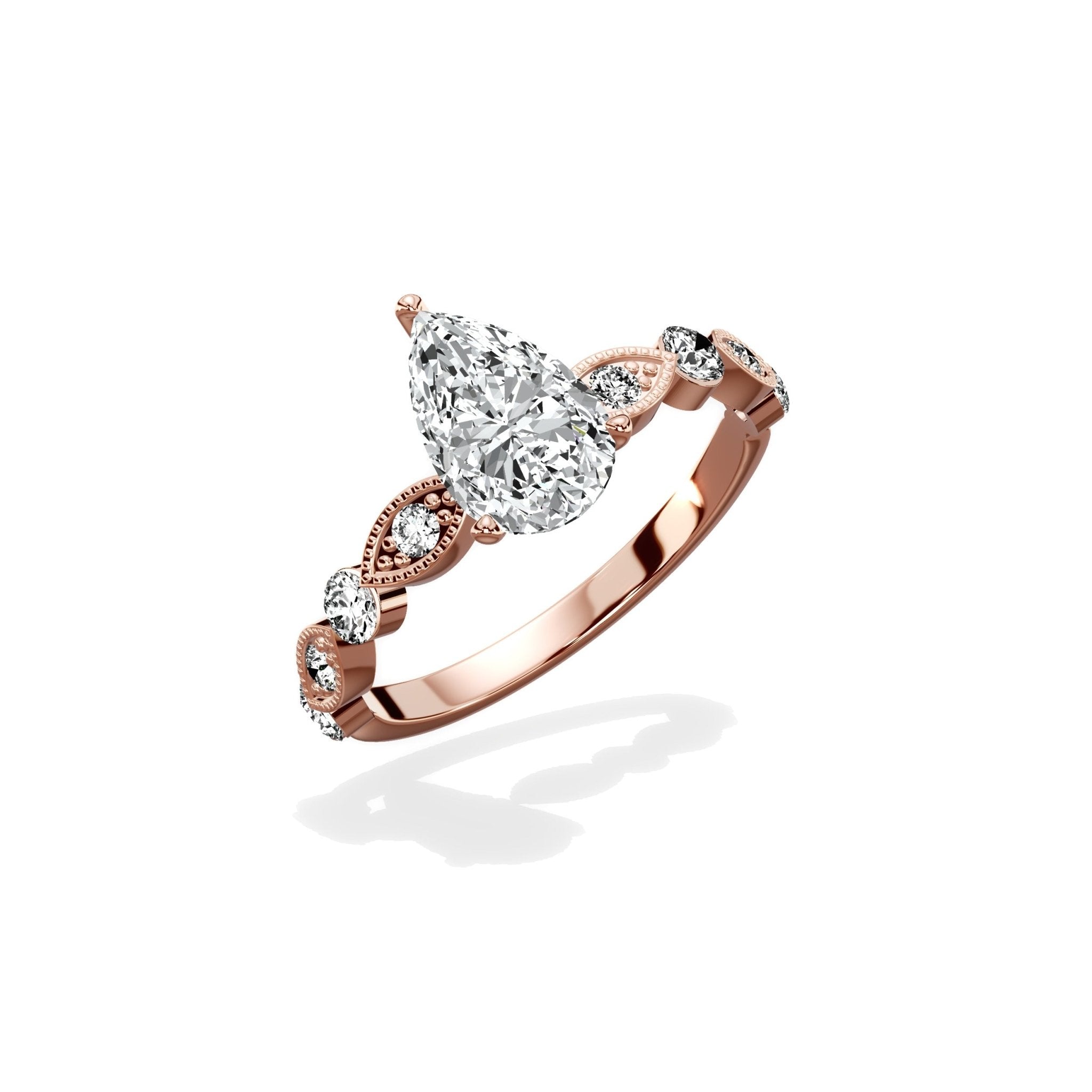 Vintage Solitaire Engagement Ring - The Better Diamonds