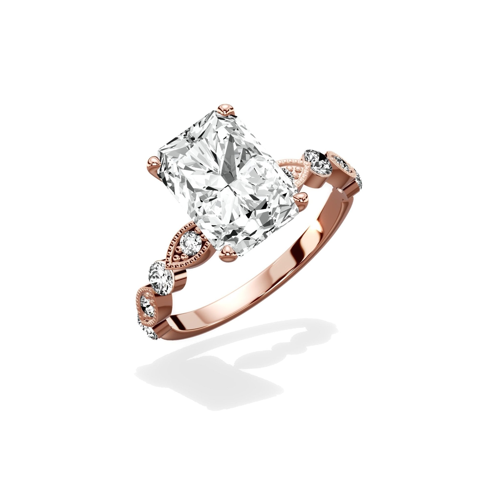 Vintage Solitaire Engagement Ring - The Better Diamonds