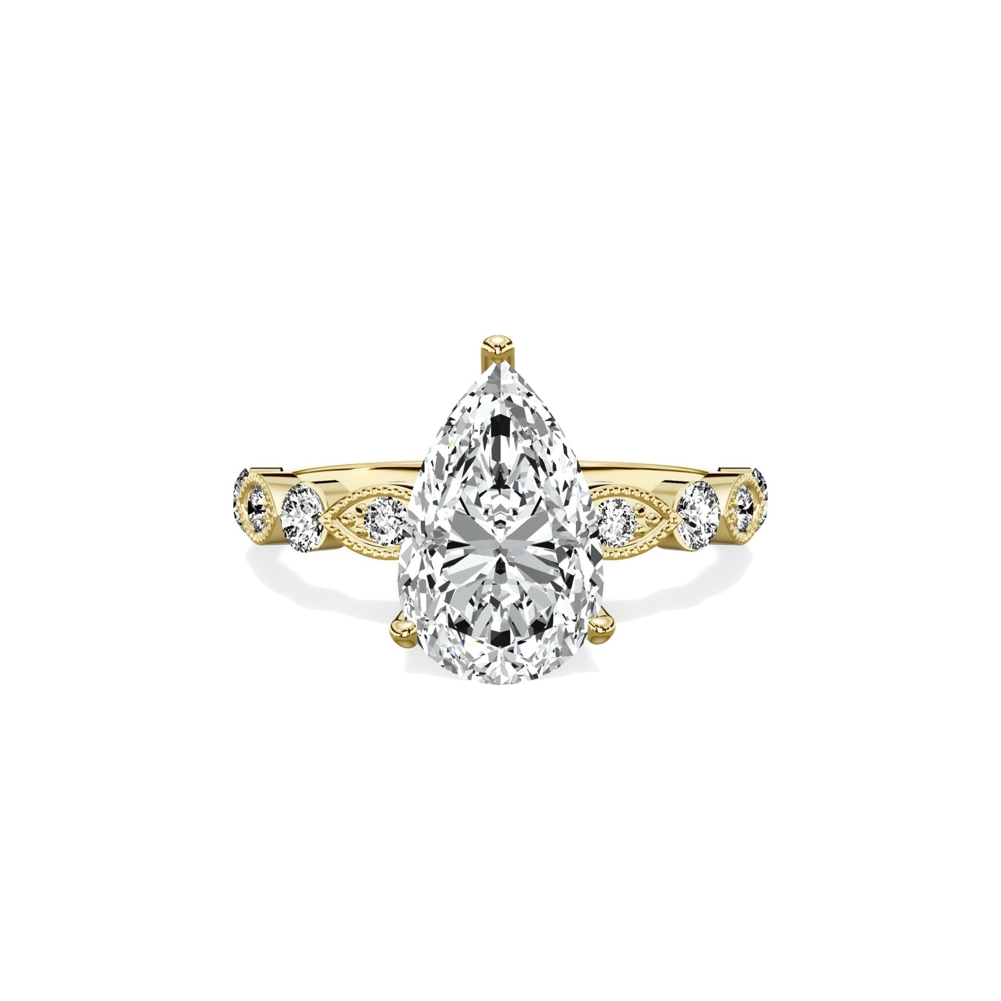 Vintage Solitaire Engagement Ring - The Better Diamonds
