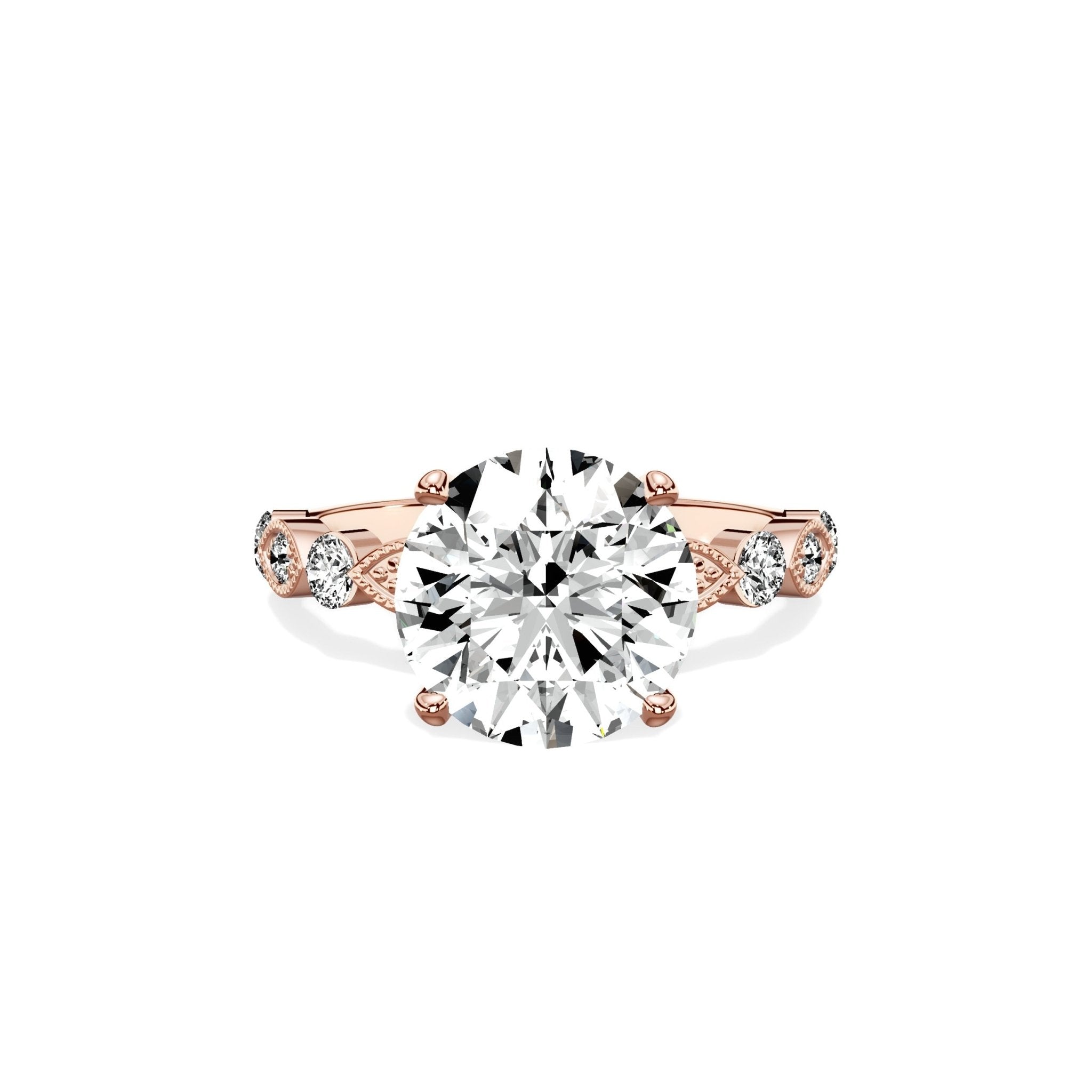 Vintage Solitaire Engagement Ring - The Better Diamonds
