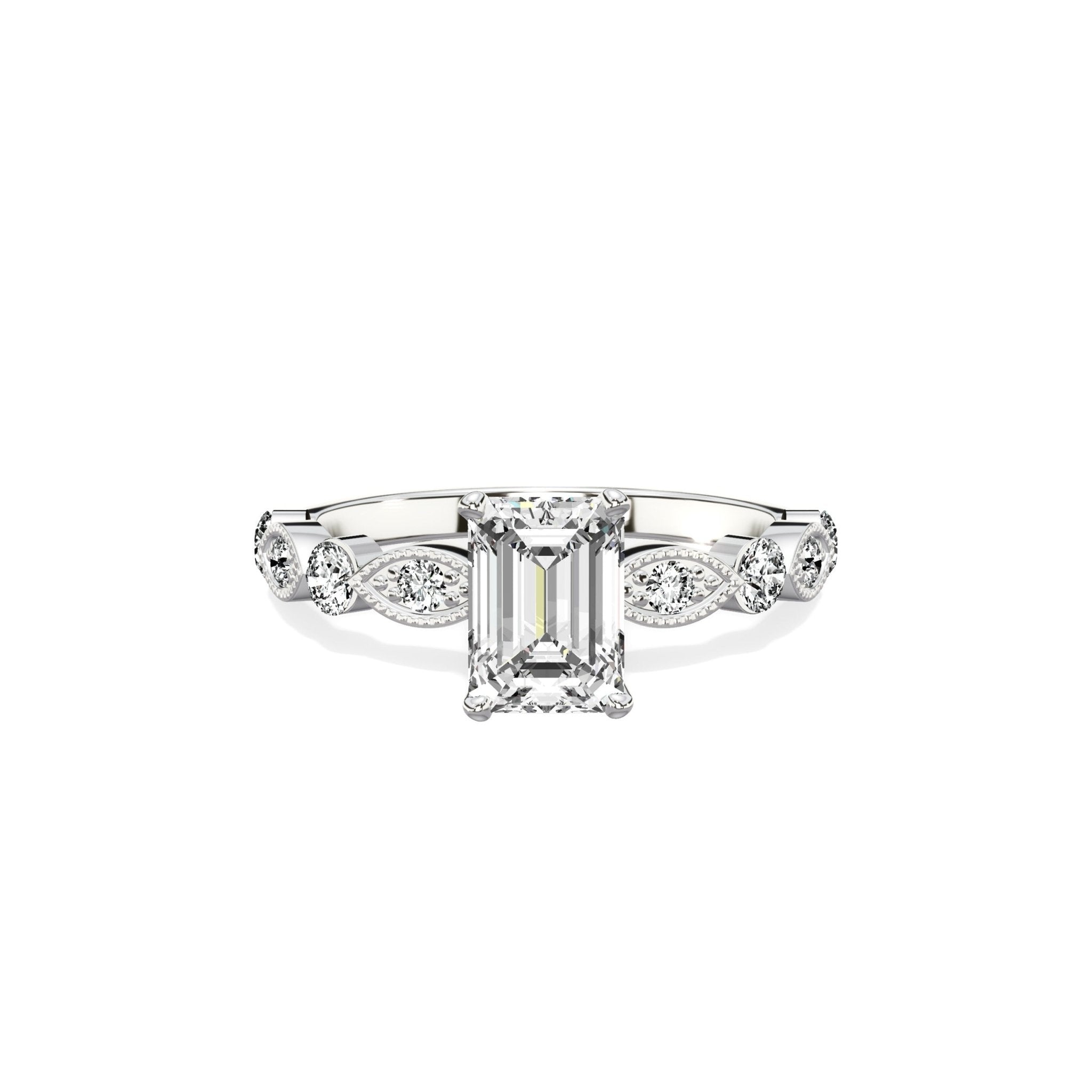 Vintage Solitaire Engagement Ring - The Better Diamonds