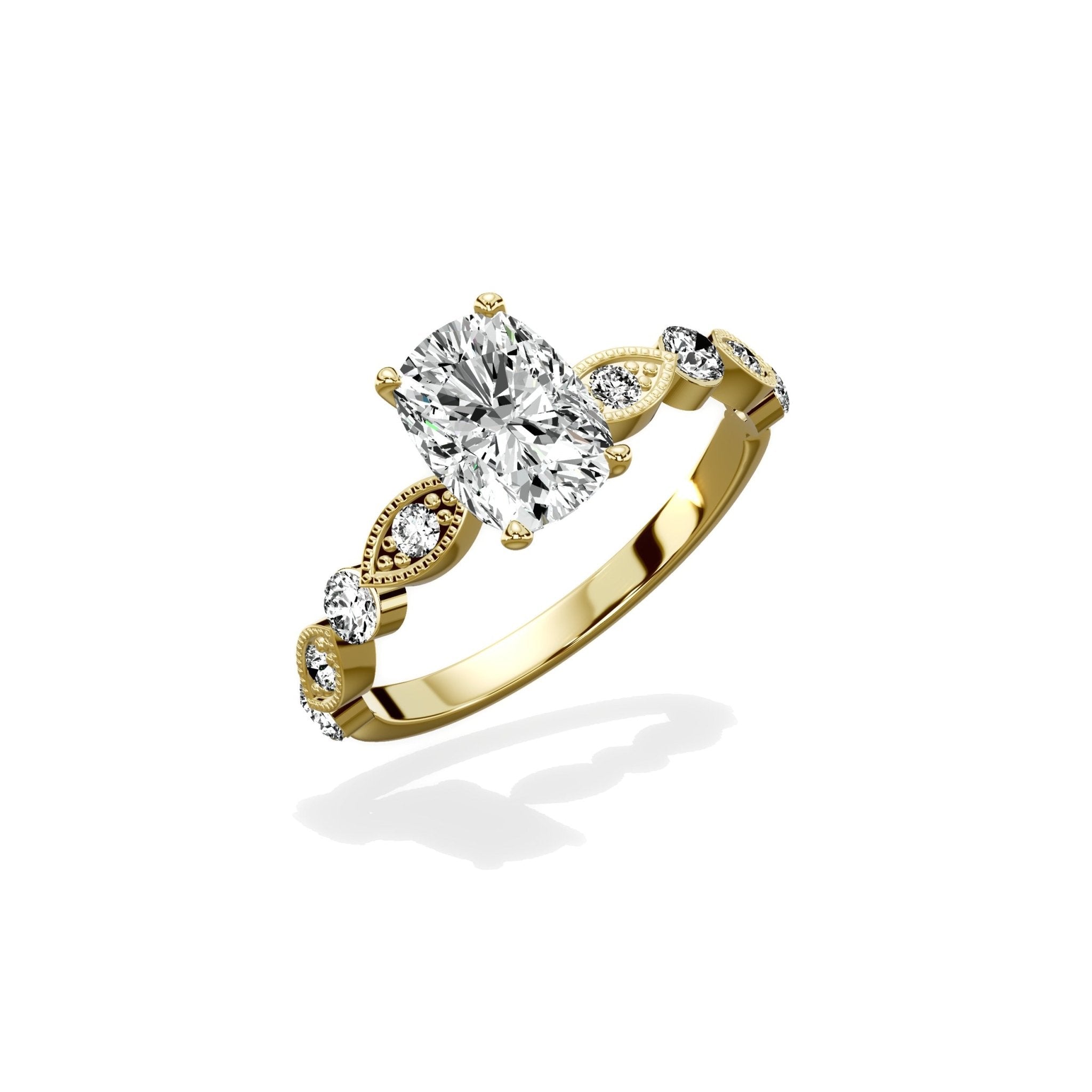 Vintage Solitaire Engagement Ring - The Better Diamonds