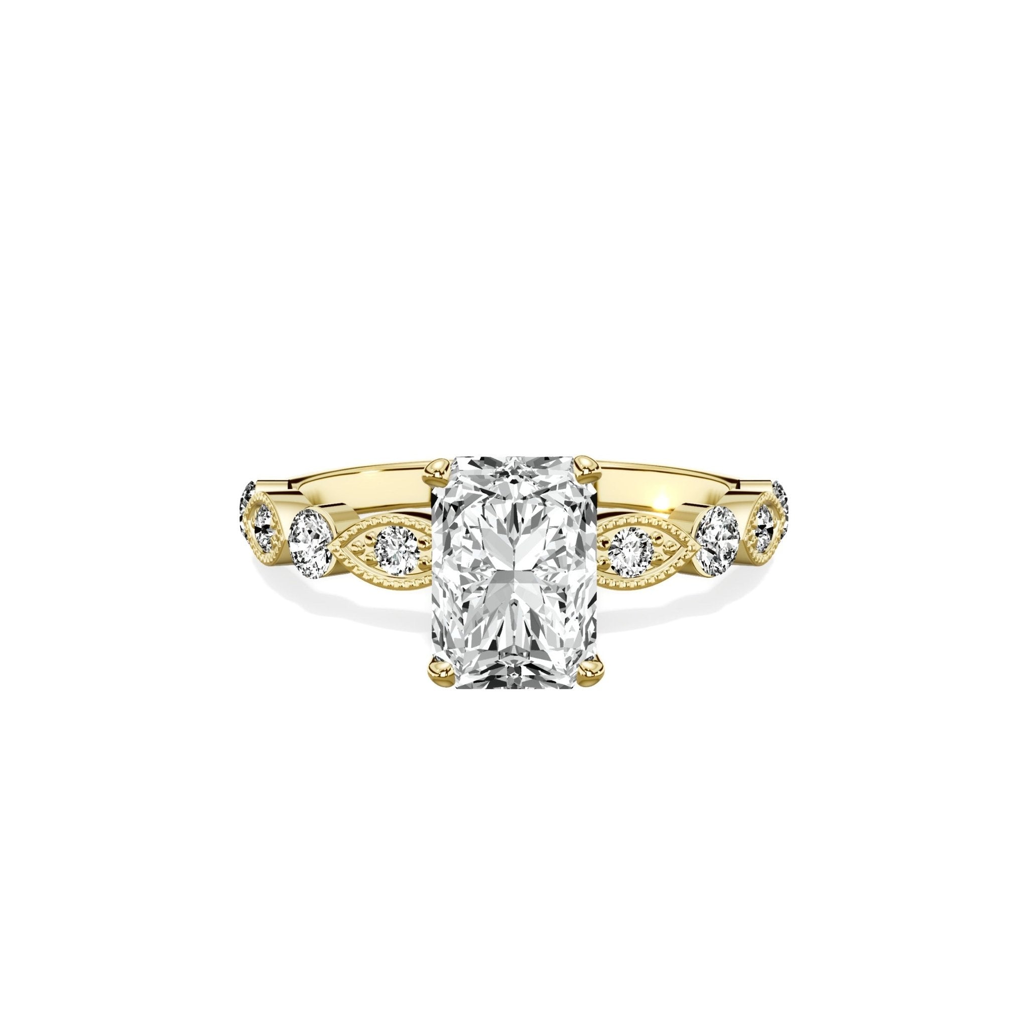 Vintage Solitaire Engagement Ring - The Better Diamonds