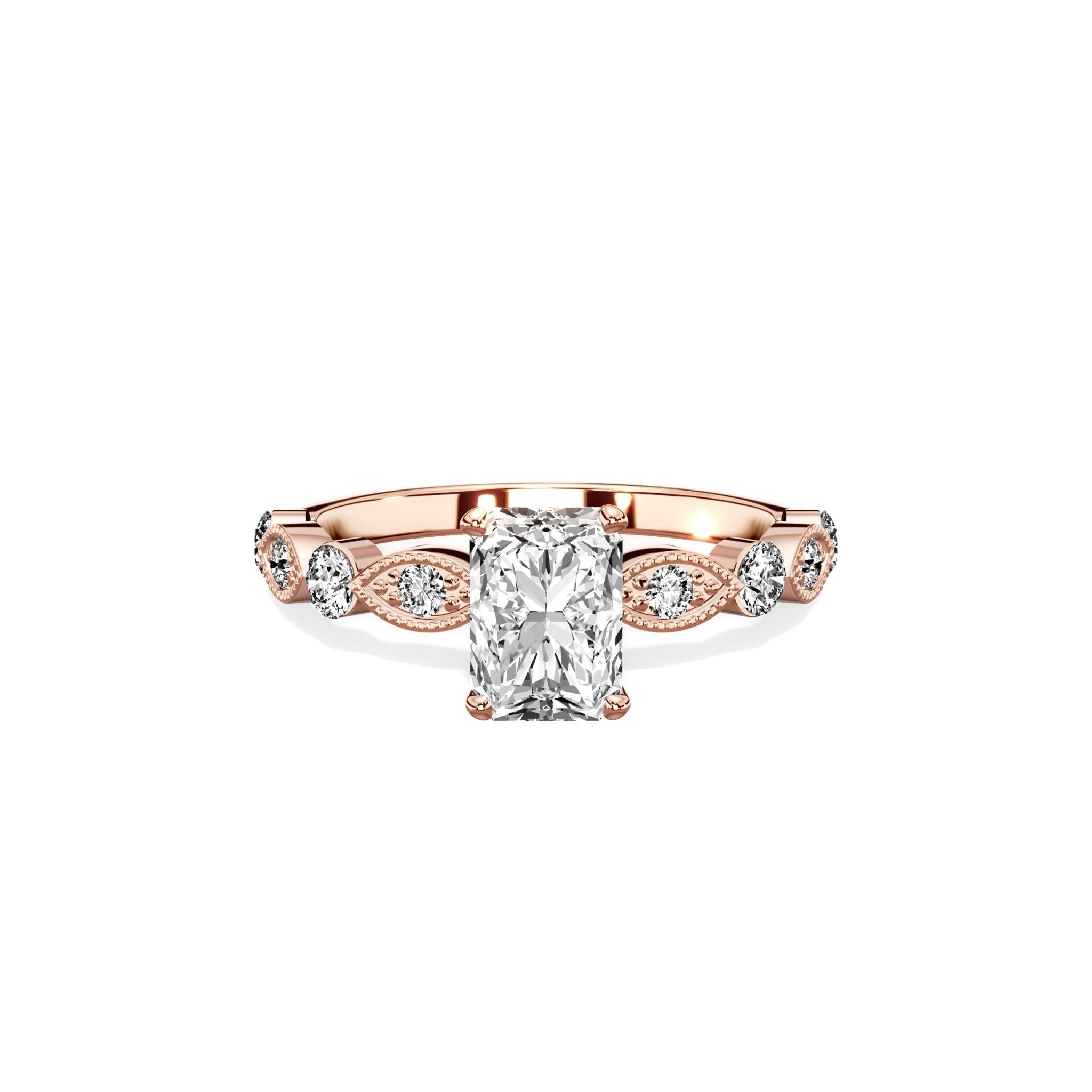 Vintage Solitaire Engagement Ring - The Better Diamonds