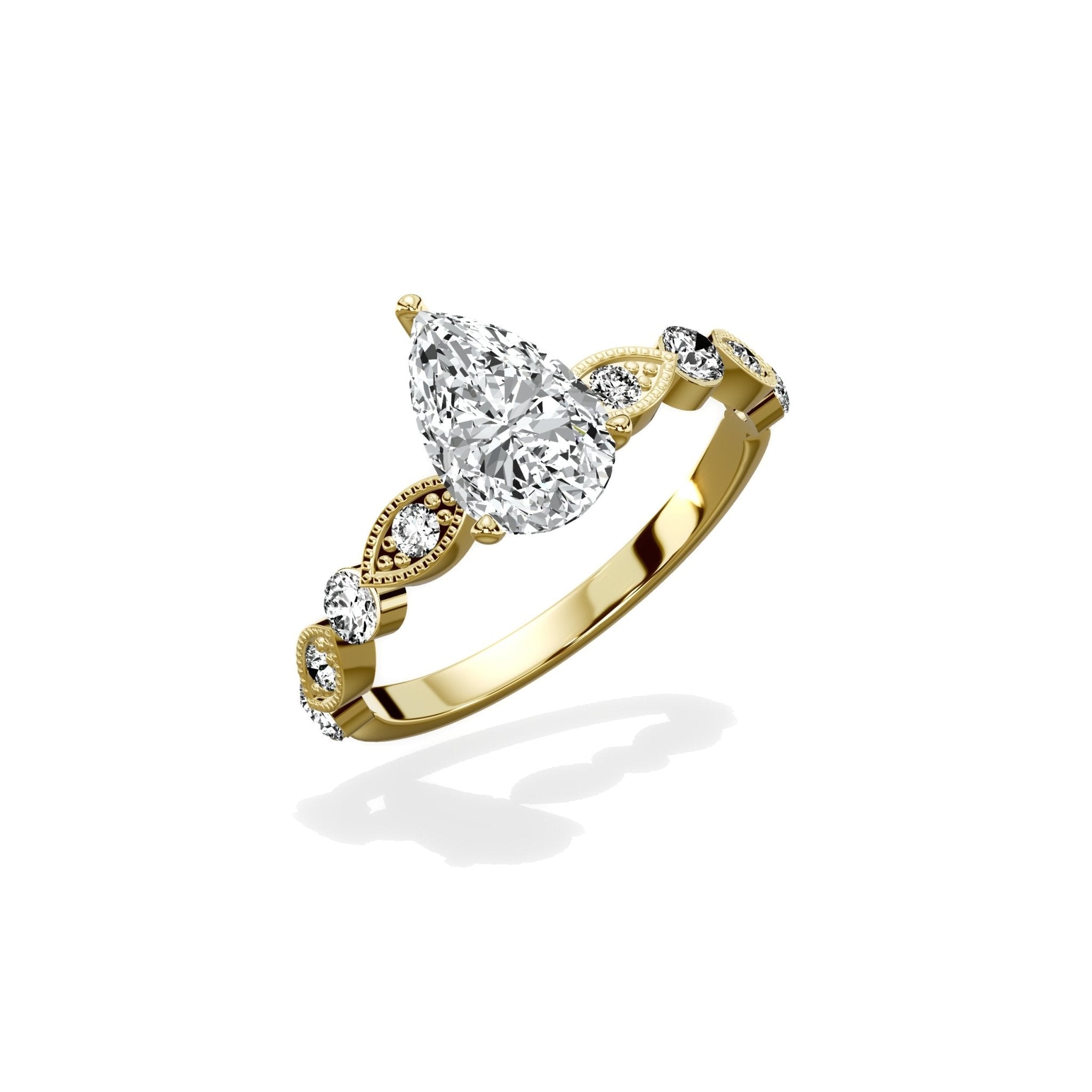 Vintage Solitaire Engagement Ring - The Better Diamonds