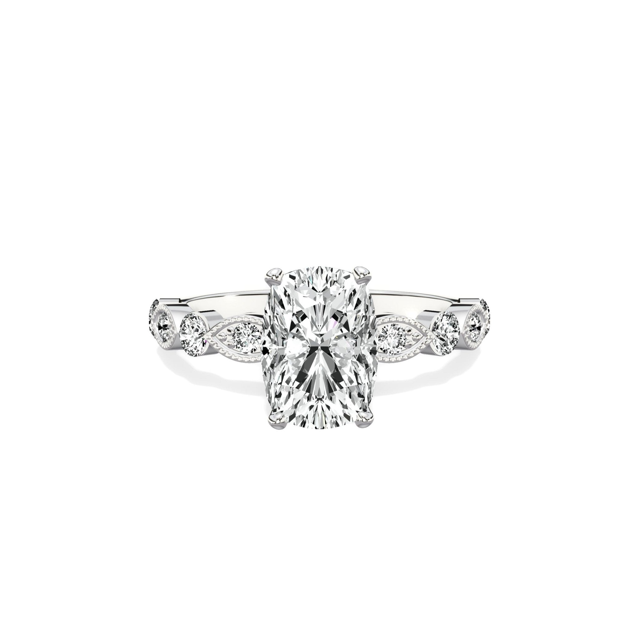 Vintage Solitaire Engagement Ring - The Better Diamonds