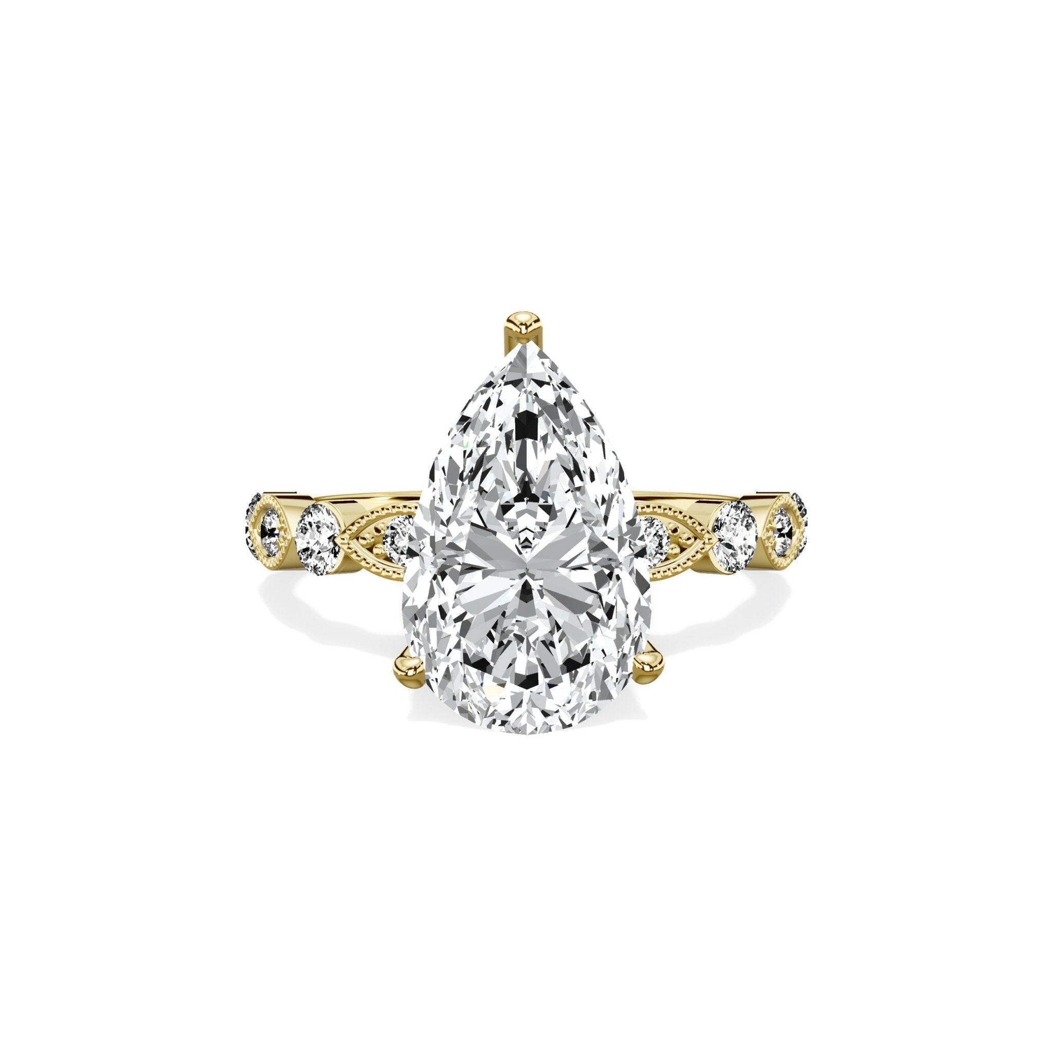 Vintage Solitaire Engagement Ring - The Better Diamonds